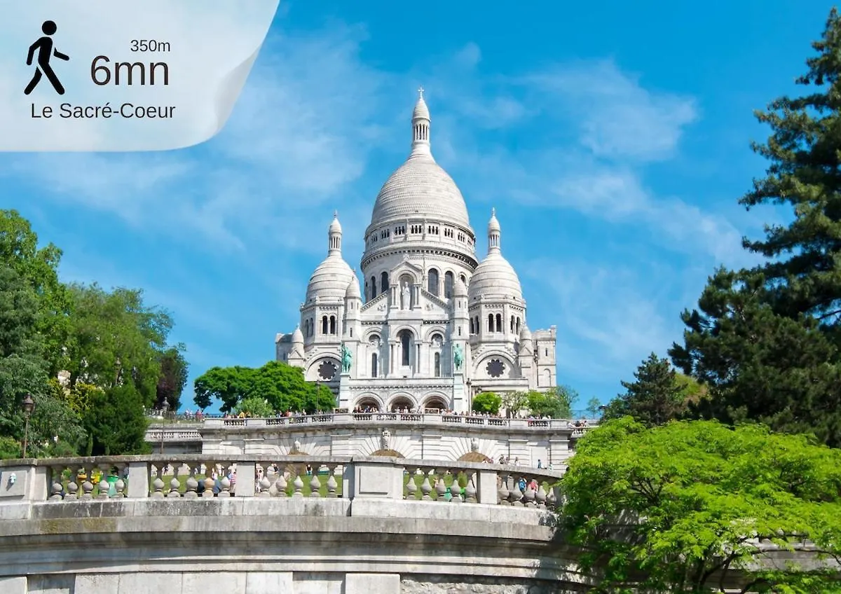 Lovely Studio In The Heart Of Montmartre Paris 0*,  France